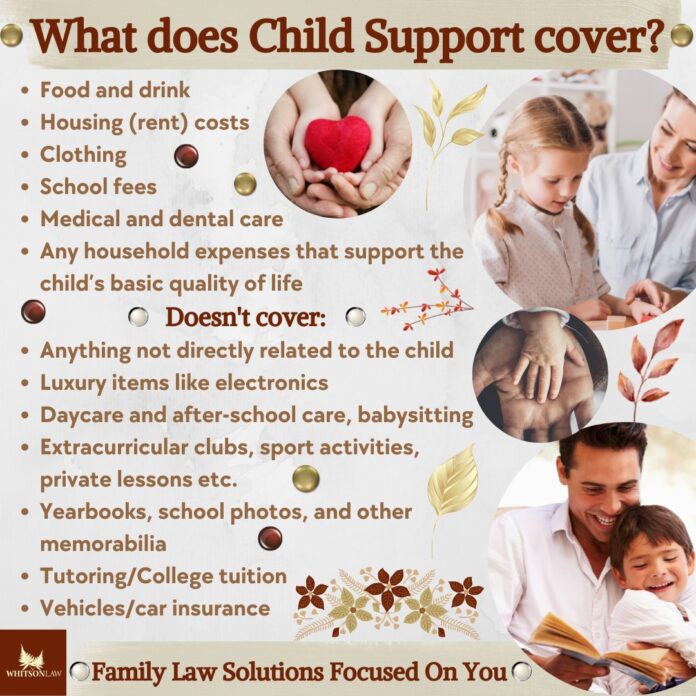 What Does Child Support Cover