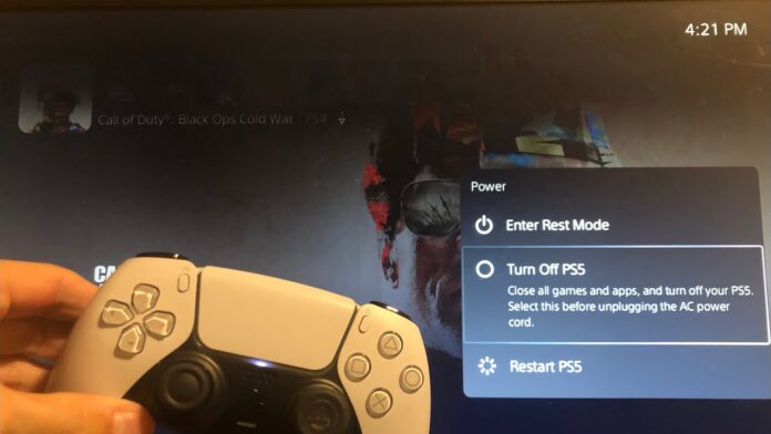 How to Turn off Ps5